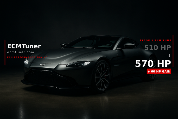 Aston Martin Vantage V12 2024 Custom ECU Tune