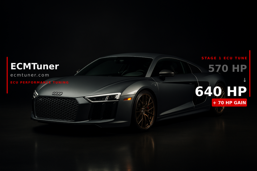 Audi R8 V10 2016 Tune Stage 1 | Stage 2