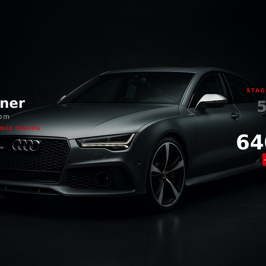Audi RS7 2013 Custom ECU Tune