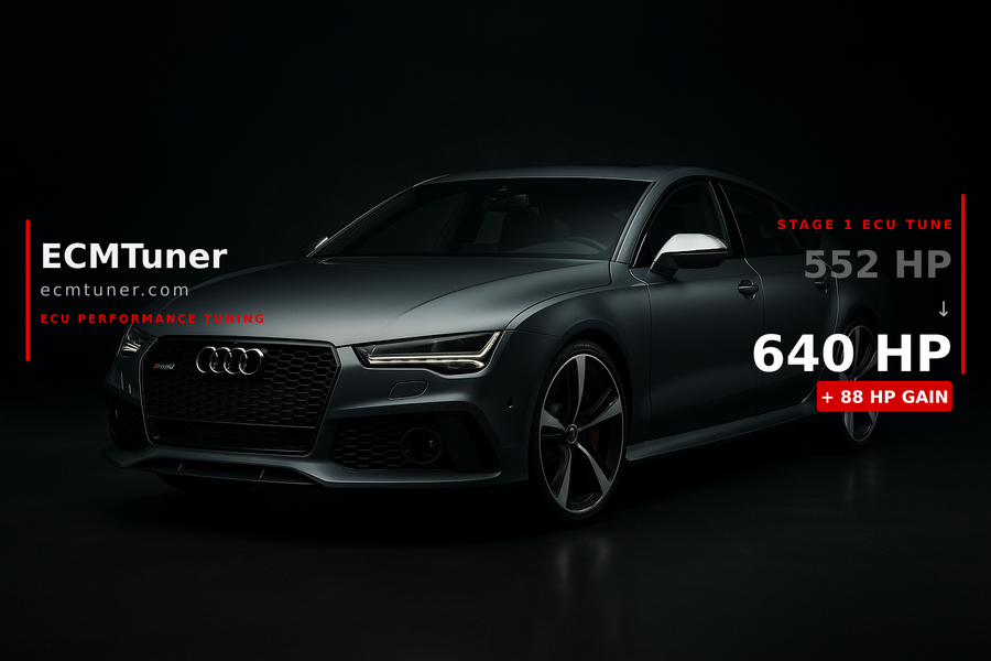 Audi RS7 2015 Tune Stage 1 | Stage 2