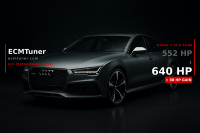 Audi RS7 2013 Tune Stage 1 | Stage 2