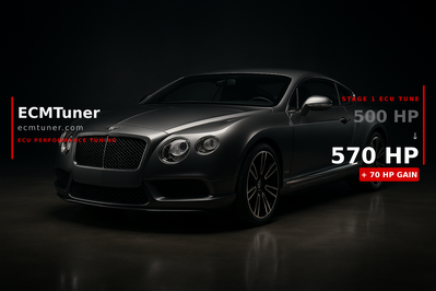 Bentley GT / S V8 TT 2015 Custom ECU Tune