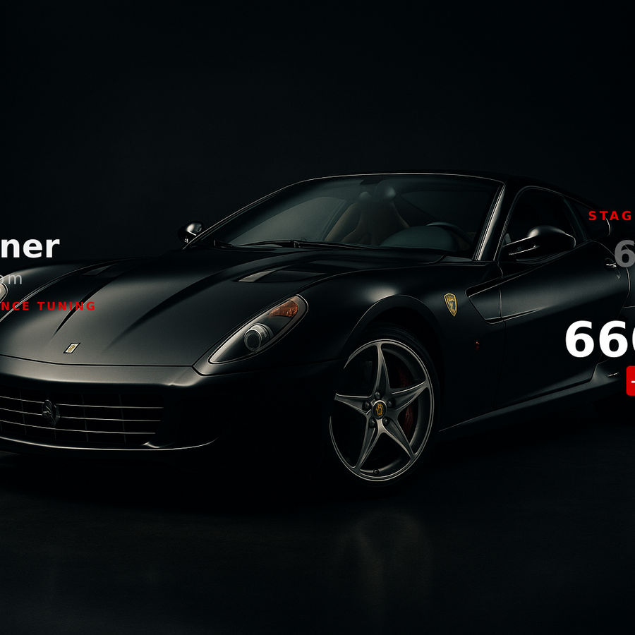 Ferrari 599 GTB 2008 Custom ECU Tune