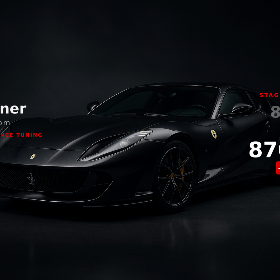 Ferrari 812 Superfast 2018 Custom ECU Tune