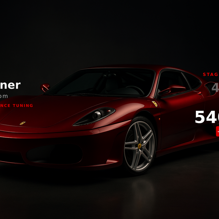 Ferrari F430 Scuderia / 16M 2009 Custom ECU Tune