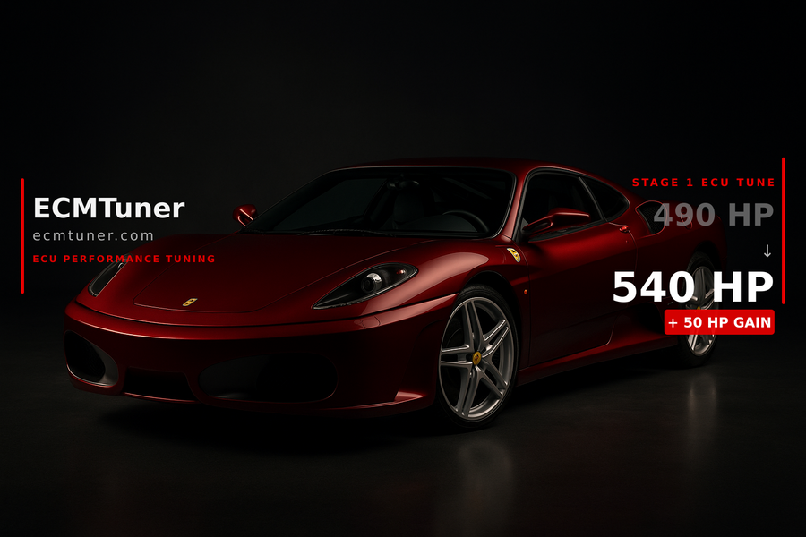 Ferrari F430 Scuderia / 16M 2008 Custom ECU Tune