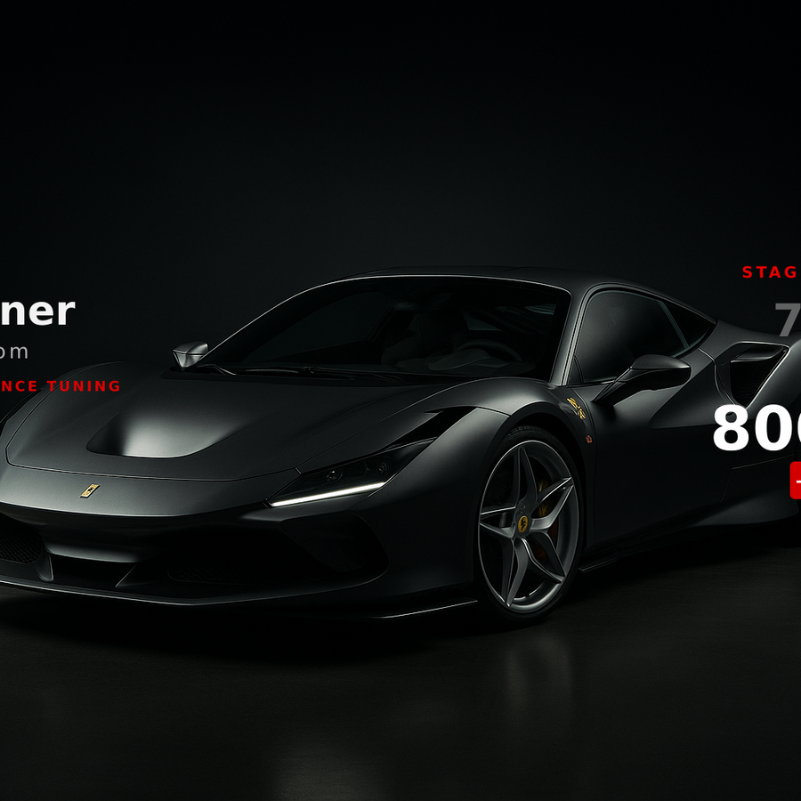 Ferrari F8 2020 Custom ECU Tune