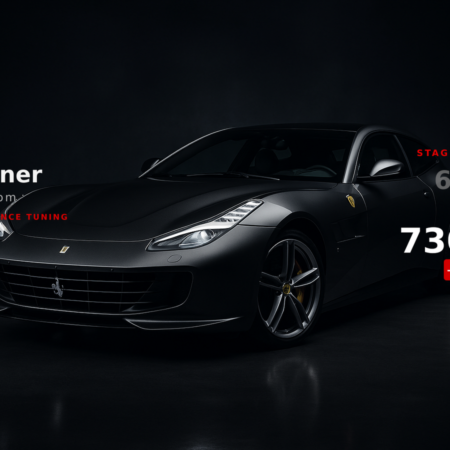 Ferrari GTC4 Lusso 2017 Custom ECU Tune