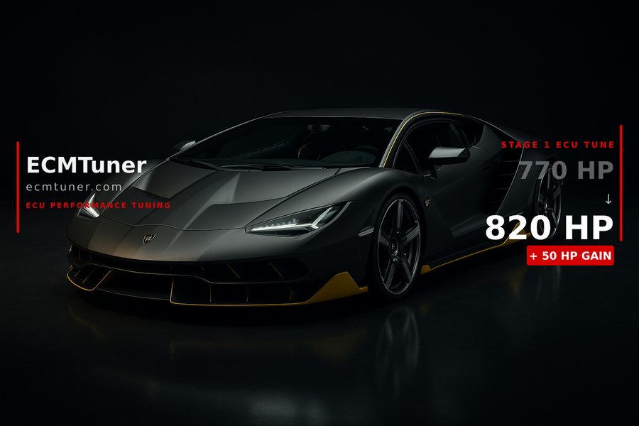 Lamborghini Centenario 2016 Custom ECU Tune
