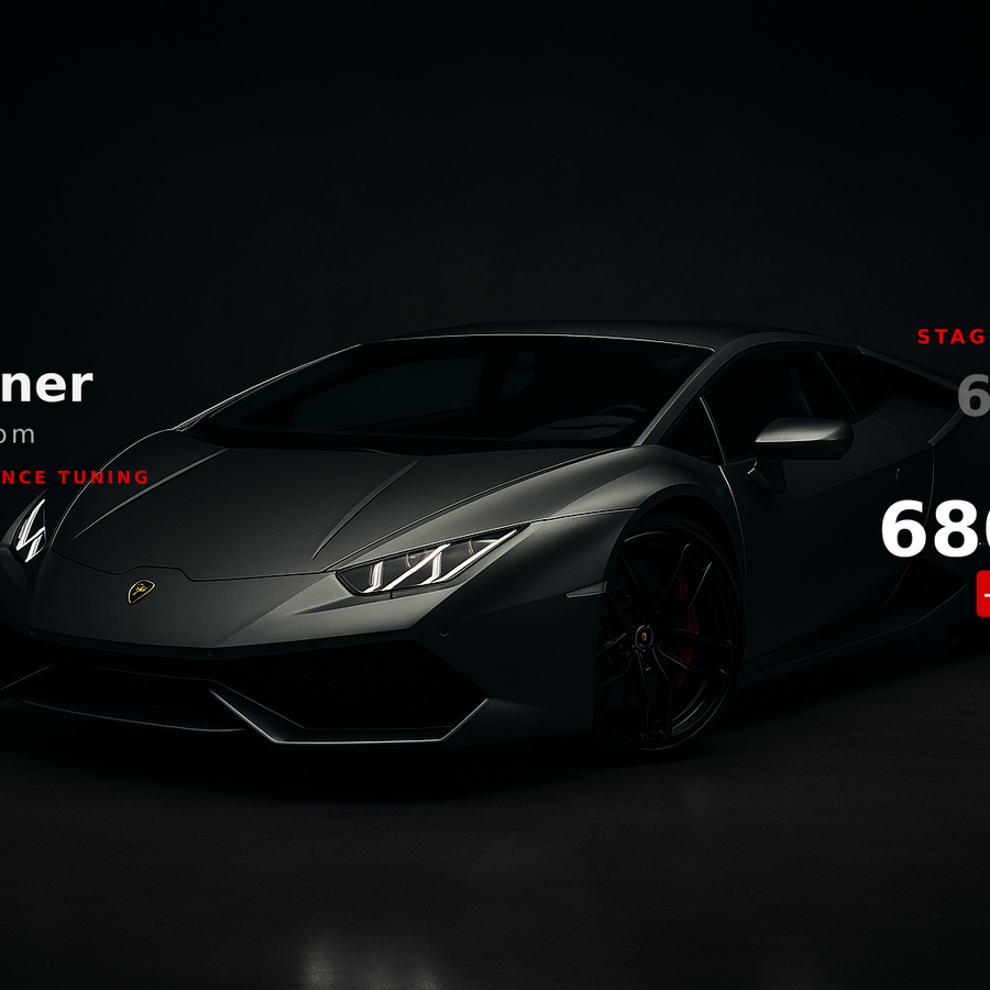 Lamborghini Huracan STO 2022 Custom ECU Tune