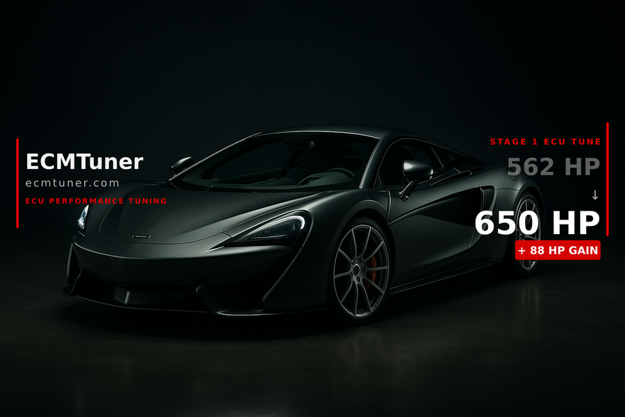 McLaren 540C 2017 Custom ECU Tune