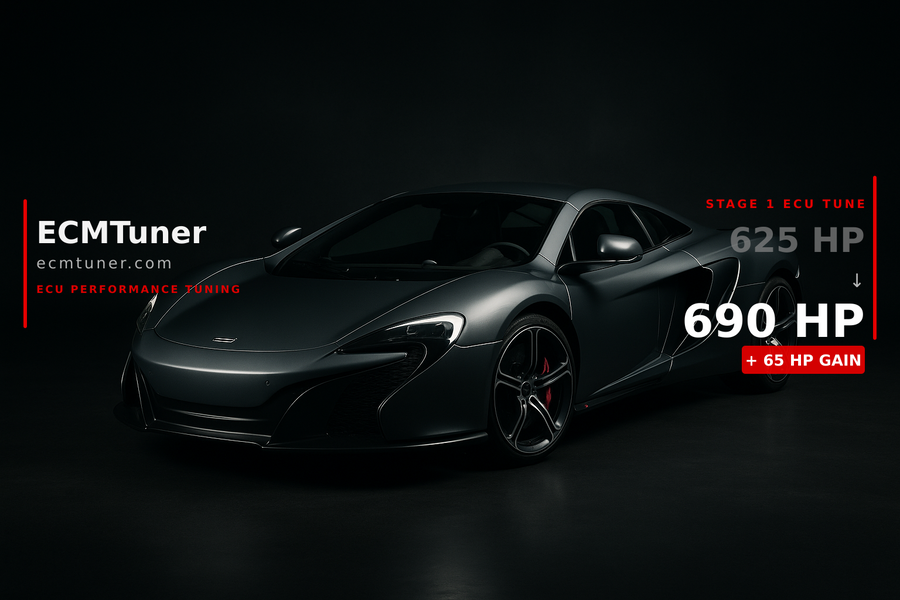 McLaren MSO HS 2016 Custom ECU Tune