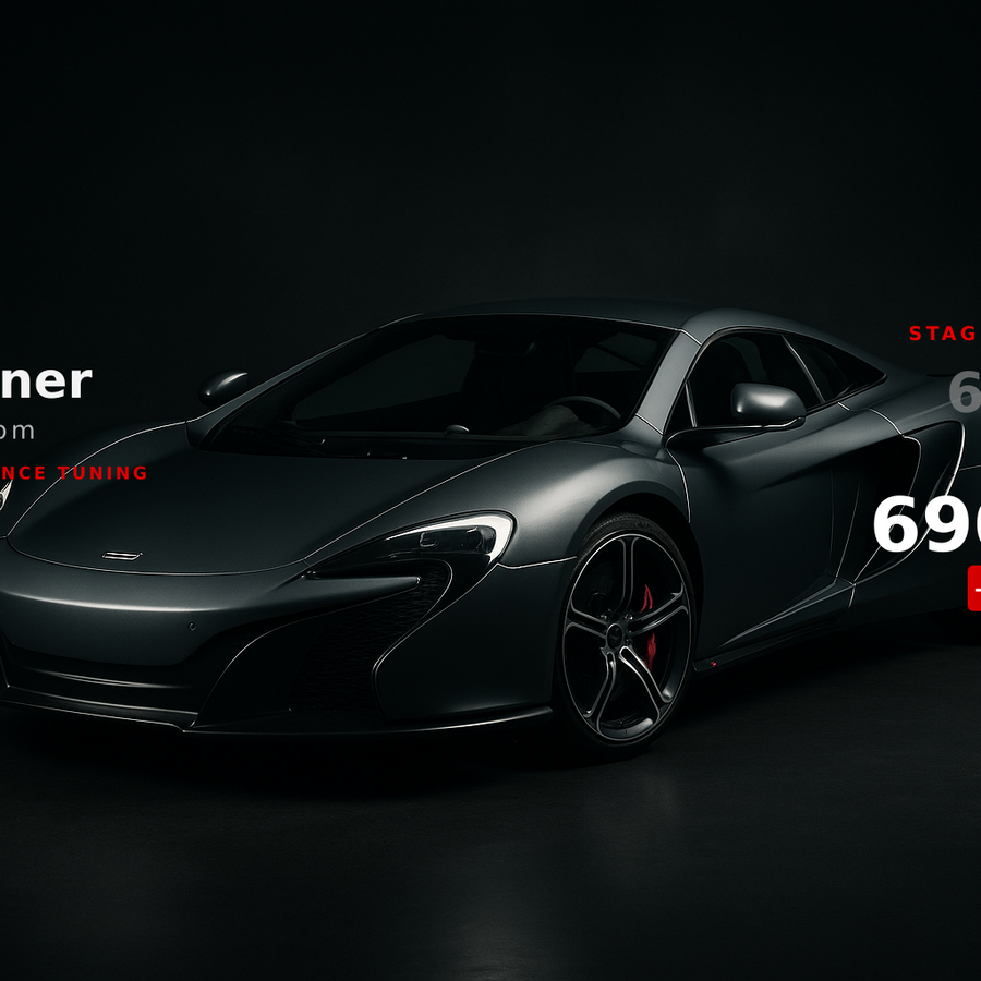 McLaren 625C  2016 Custom ECU Tune