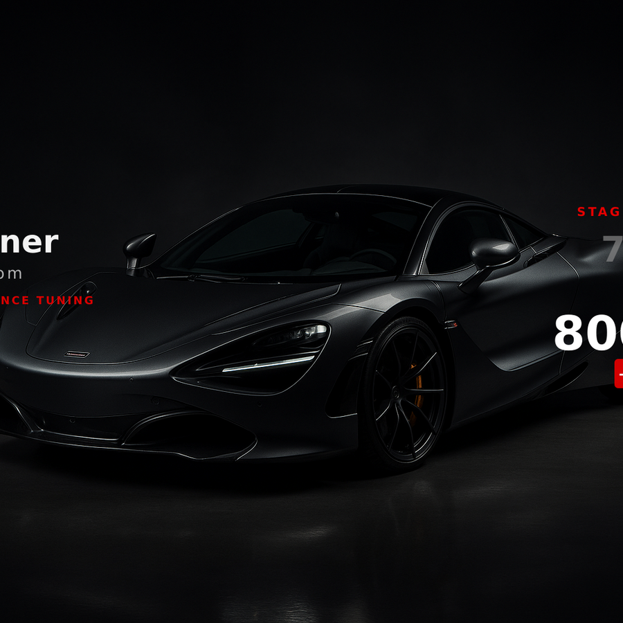 McLaren 720S 2023 Custom ECU Tune