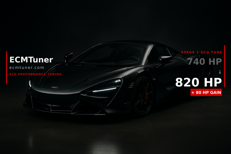 McLaren 750S 2024 Custom ECU Tune