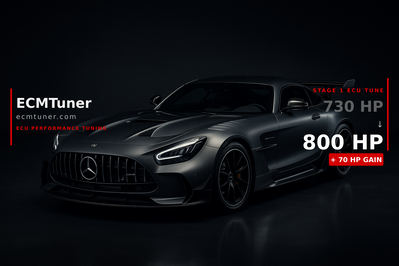 Mercedes AMG GT Black Series 2022 Custom ECU Tune