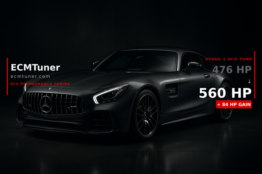 Mercedes AMG GT 2017 Custom ECU Tune