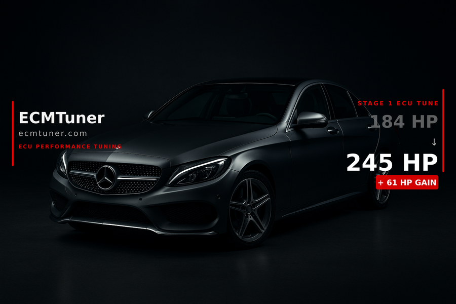 Mercedes C63 2015 Custom ECU Tune