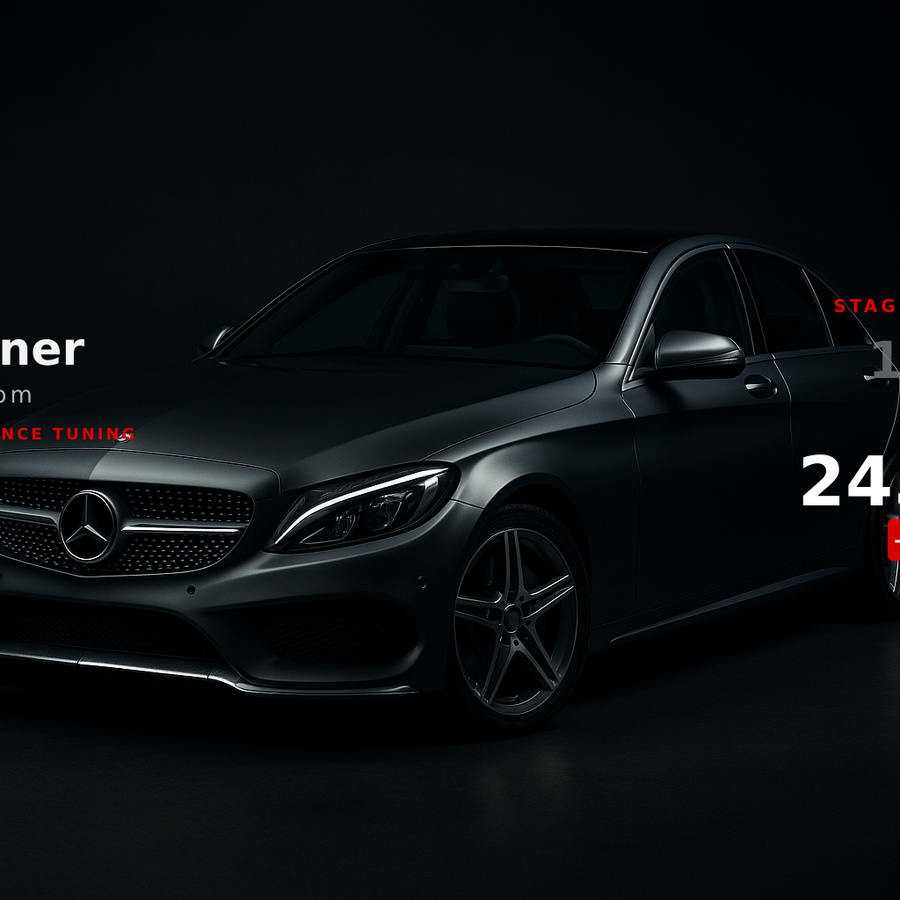 Mercedes C43 AMG 2015 Custom ECU Tune