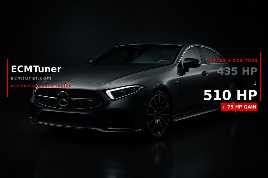 Mercedes CLS63 RWD 2012 Custom ECU Tune