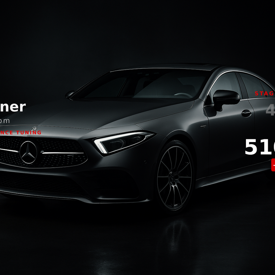 Mercedes CLS63 RWD 2012 Custom ECU Tune