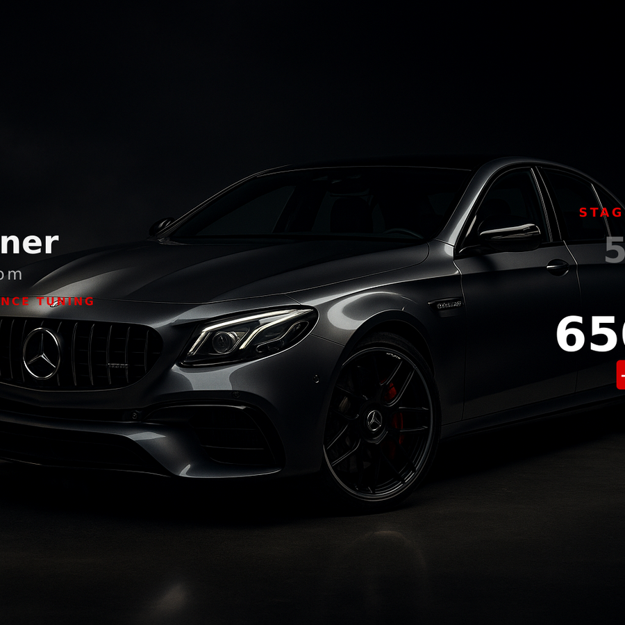 Mercedes E63s 2021 Custom ECU Tune