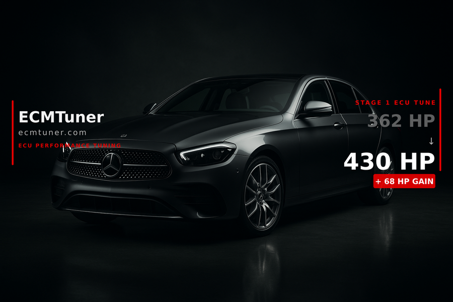 Mercedes E450 2019 Custom ECU Tune