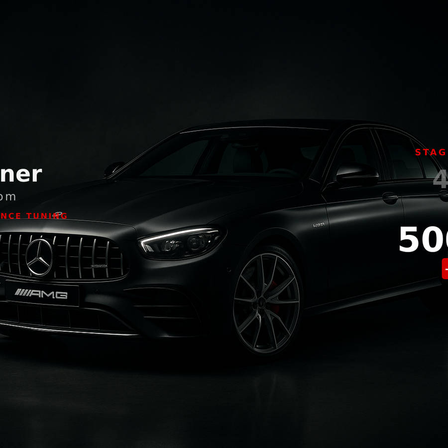 Mercedes E53 AMG 2021 Custom ECU Tune