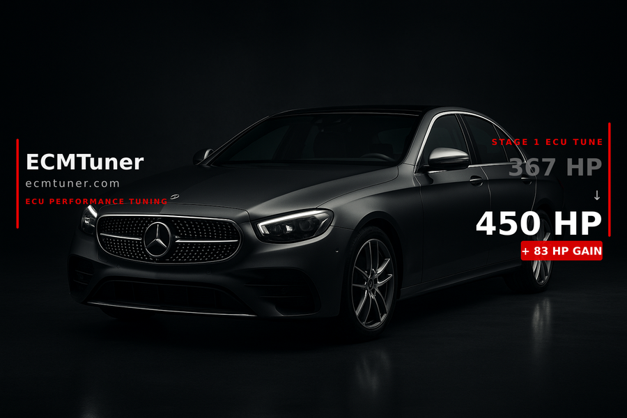 Mercedes E63 RWD Performance Pack 2012 Custom ECU Tune