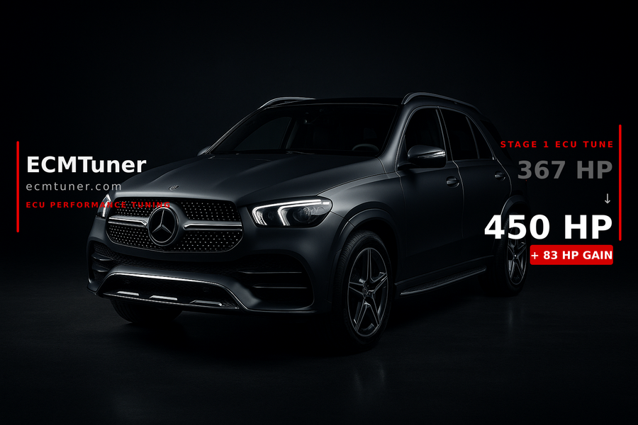 Mercedes ML550 / GLE550 2014 Custom ECU Tune
