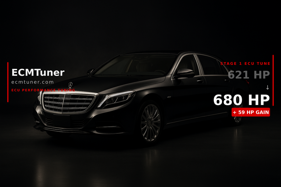 Mercedes S600 Maybach 2015 Custom ECU Tune