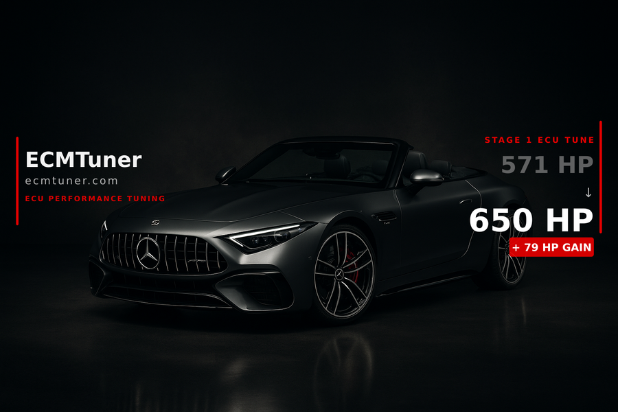Mercedes SL63 2012 Custom ECU Tune