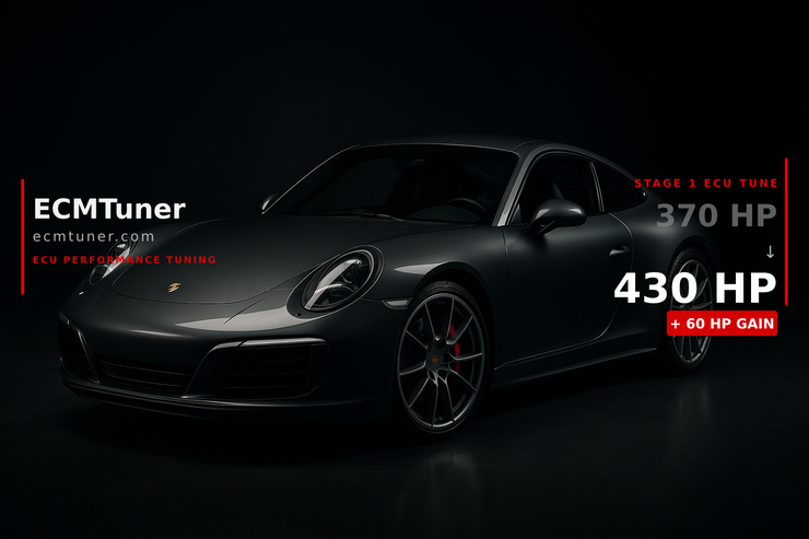 Porsche 991.2 Turbo S 2017 Custom ECU Tune