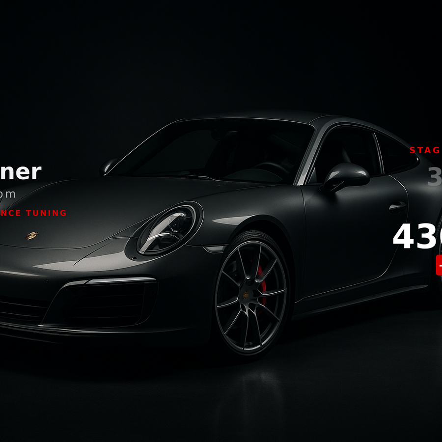 Porsche 991.2 Turbo 2019 Custom ECU Tune