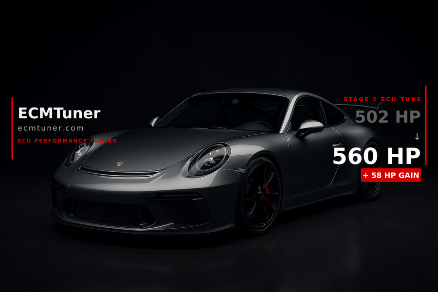 Porsche 991.2 GT3RS 2018 Custom ECU Tune