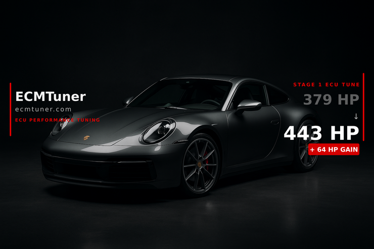 Porsche 992.1 Turbo S 2022 Custom ECU Tune