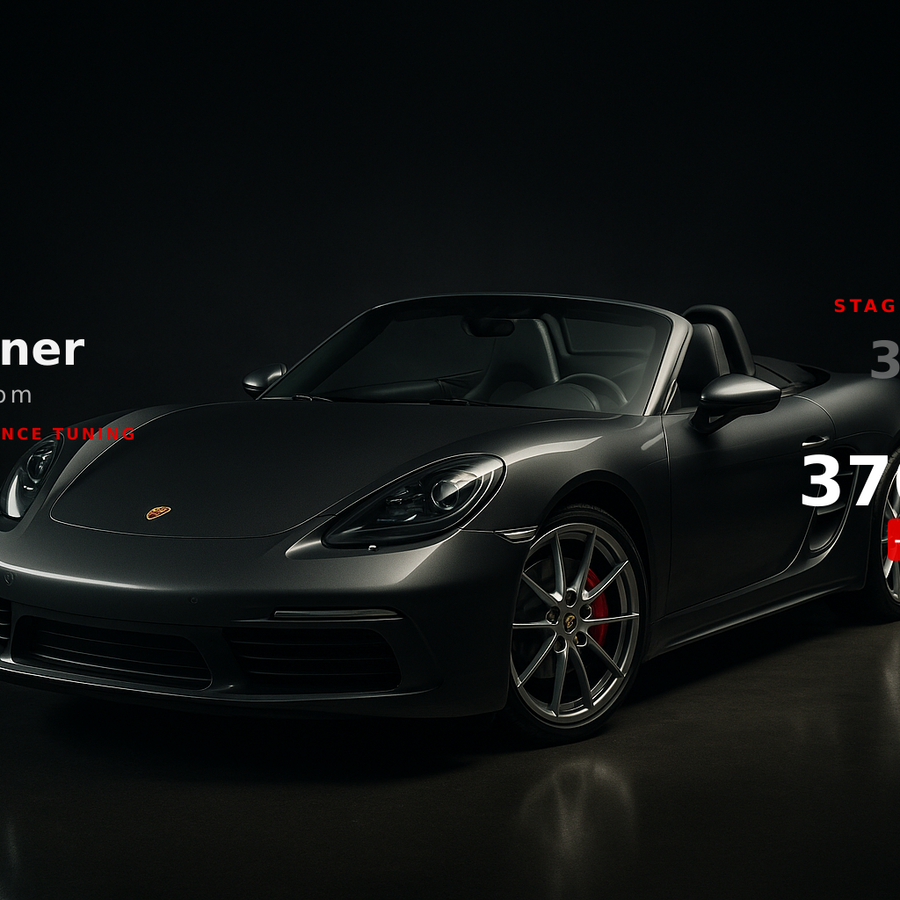 Porsche 718 Boxster / Boxster T / Cayman Base 2.0 2016 Custom ECU Tune