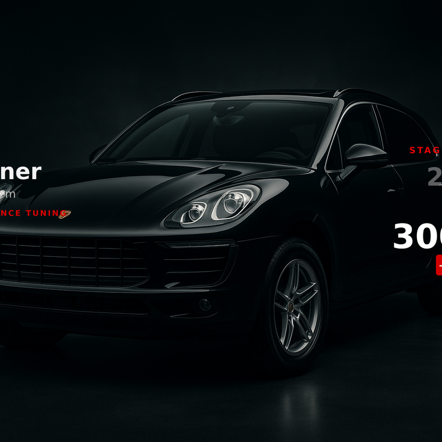 Porsche 95B.1 Macan Turbo Performance Pack 2016 Custom ECU Tune