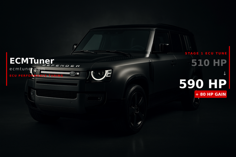 Land Rover Defender 90 /110 P525 2022 Custom ECU Tune