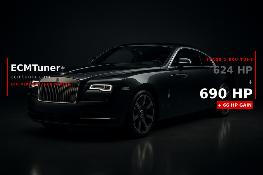 Rolls Royce Wraith Black Badge 2017 Custom ECU Tune