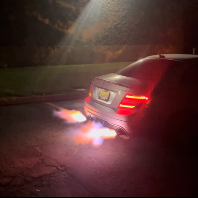 C300 stage 1 with flames