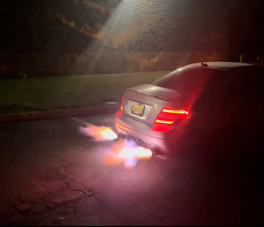 C300 stage 1 with flames